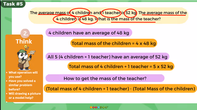 STAR framework Math practice example